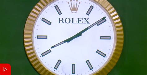 f1 Rolex clock